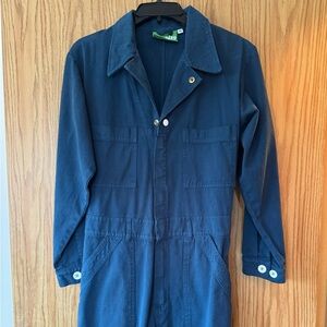 Big Bud Press - Long Sleeve Regular Length Jumpsuit in Lagoon - Medium